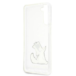 Оригинален твърд гръб KARL LAGERFELD Choupette Fun KLHCS21MCFNRC - Samsung Galaxy S21+ 5G прозрачен - Img 7