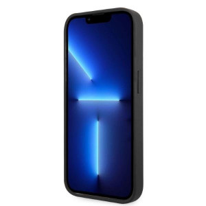Оригинален твърд гръб KARL LAGERFELD Glitter Choupette Patch KLHCP14XG2CPS - iPhone 14 Pro Max сребрист - Img 5
