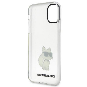 Оригинален твърд гръб KARL LAGERFELD Ikonik Choupette KLHCN61HNCHTCT - iPhone 11 прозрачен - Img 7