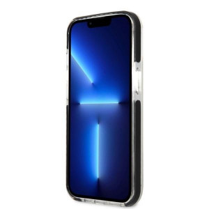 Оригинален твърд гръб KARL LAGERFELD Karl & Choupette KLHCP13STPEKCW - iPhone 13 mini бял - Img 5