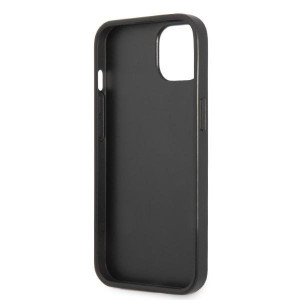 Оригинален твърд гръб KARL LAGERFELD Saffiano Plaque KLHCP13SSFMP2K - iPhone 13 mini черен - Img 7