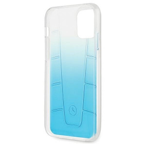 Оригинален твърд гръб MERCEDES Clear MEHCP12MCLGBL - iPhone 12 / 12 Pro син - Img 6