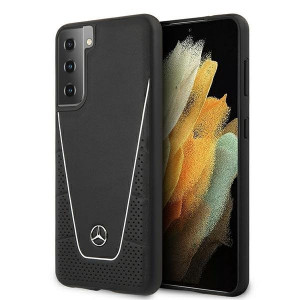 Оригинален твърд гръб MERCEDES Dynamic MEHCS21MCLSSI - Samsung Galaxy S21+ 5G черен - Img 1
