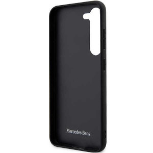 Оригинален твърд гръб MERCEDES Leather Urban MEHCS23MARMRE - Samsung Galaxy S23+ червен - Img 7
