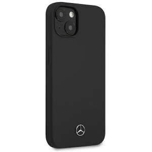 Оригинален твърд гръб MERCEDES Silicone MEHCP13SSILBK - iPhone 13 mini черен - Img 4