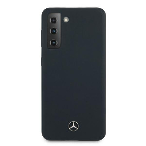 Оригинален твърд гръб MERCEDES Silicone MEHCS21 5GSSILNA - Samsung Galaxy S21 5G син - Img 4