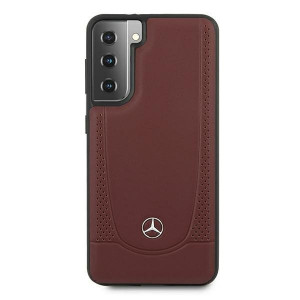 Оригинален твърд гръб MERCEDES Urban MEHCS21MARMRE - Samsung Galaxy S21+ 5G червен - Img 3