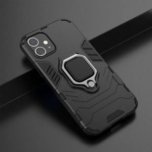 Подсилен гръб с магнитна стойка Ring Armor - iPhone 12 mini син - Img 7