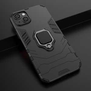 Подсилен гръб с магнитна стойка Ring Armor - iPhone 14 Pro Max черен - Img 8