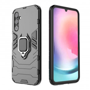 Подсилен гръб с магнитна стойка Ring Armor - Samsung Galaxy A24 черен - Img 12
