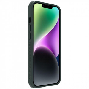 Подсилен гръб с подвижно покритие за камерата NILLKIN Textured S MagSafe - iPhone 14 зелен - Img 6