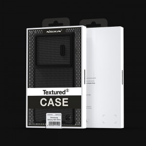 Подсилен гръб с подвижно покритие за камерата NILLKIN Textured S - Samsung Galaxy S23 Ultra син - Img 5