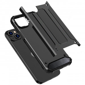 Подсилен гръб Hybrid Armor - iPhone 15 Plus син - Img 5