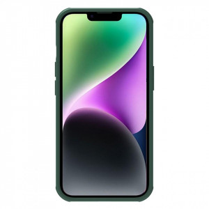Подсилен гръб NILLKIN Super Frosted Shield Pro - iPhone 14 Plus тъмнозелен - Img 3