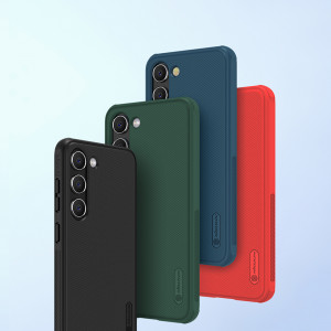 Подсилен гръб NILLKIN Super Frosted Shield Pro - Samsung Galaxy S23+ син - Img 7