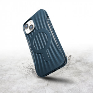 Подсилен гръб Raptic X-Doria Clutch MagSafe - iPhone 14 син - Img 3
