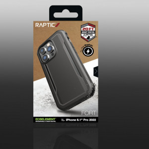 Подсилен гръб Raptic X-Doria Fort MagSafe - iPhone 14 Pro черен - Img 5