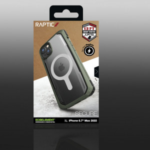Подсилен гръб Raptic X-Doria Secure MagSafe - iPhone 14 Plus зелен - Img 6