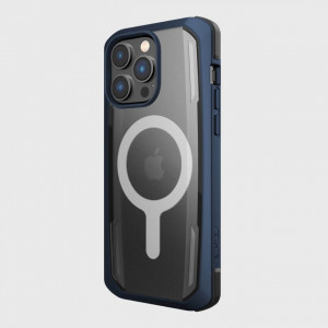 Подсилен гръб Raptic X-Doria Secure MagSafe - iPhone 14 Pro син - Img 8