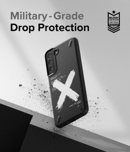 Подсилен гръб RINGKE Onyx - Samsung Galaxy S22+ (графити) черен - Img 8