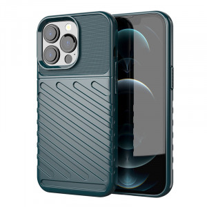 Подсилен гръб Thunder - iPhone 13 Pro зелен - Img 1