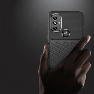 Подсилен гръб Thunder - Moto g power 2022 черен - Img 3