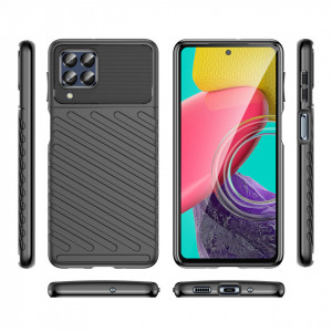 Подсилен гръб Thunder - Samsung Galaxy M53 черен - Img 7