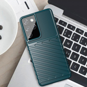 Подсилен гръб Thunder - Samsung Galaxy S22 Ultra черен - Img 5