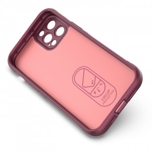 Подсилен гъвкав гръб Magic Shield - iPhone 12 Pro червен - Img 2