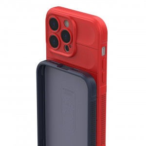 Подсилен гъвкав гръб Magic Shield - iPhone 14 Pro Max бордо - Img 20
