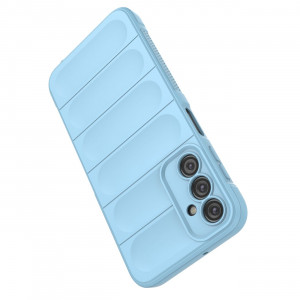 Подсилен гъвкав гръб Magic Shield - Samsung Galaxy A24 светлосин - Img 7