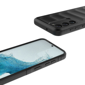 Подсилен гъвкав гръб Magic Shield - Samsung Galaxy S23+ син - Img 3