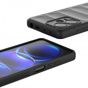 Подсилен гъвкав гръб Magic Shield - Xiaomi Redmi Note 12 Pro+ 5G red - Img 18