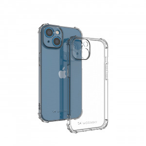 Подсилен силиконов гръб WOZINSKY Anti Shock - iPhone 14 Plus прозрачен - Img 9