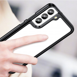 Прозрачен гръб с гел рамка Outer Space - Samsung Galaxy S23+ черен - Img 9