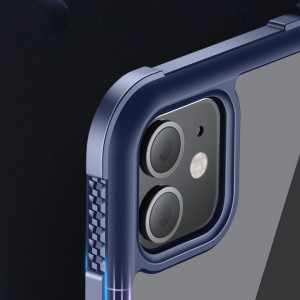 Прозрачен твърд гръб с рамка JOYROOM Frigate - iPhone 12 Pro Max черен - Img 6