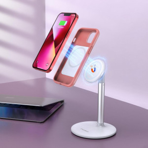 Противоударен гръб CHOETECH MFM Anti-drop MagSafe - iPhone 13 розов - Img 7