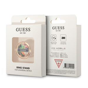 Ринг държач GUESS GURSHHFLB златист / цветя - Img 2