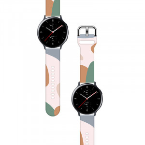 Силиконова каишка Moro - Samsung Galaxy Watch4 Classic 42mm (11) камуфлаж - Img 2