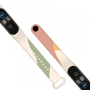 Силиконова каишка Moro - Xiaomi Mi Band 3 / Band 4 (5) камуфлаж - Img 2