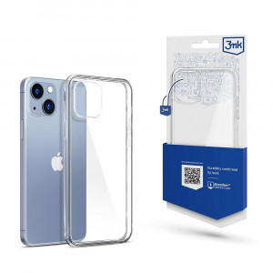 Силиконов гръб 3mk Clear - iPhone 15 прозрачен