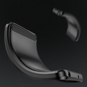 Силиконов гръб Carbon - Infinix Hot 12 Play NFC / Hot 12 Play черен - Img 4