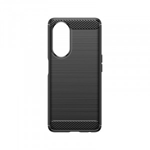 Силиконов гръб Carbon - OPPO A98 черен - Img 4