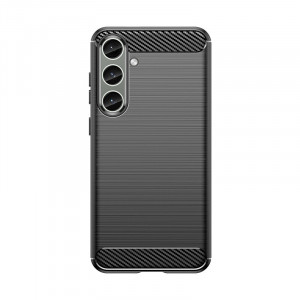 Силиконов гръб Carbon - Samsung Galaxy S24+ черен - Img 4