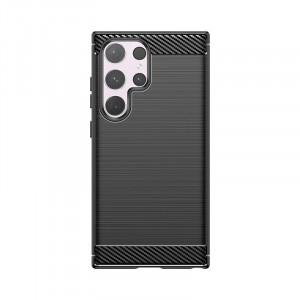 Силиконов гръб Carbon - Samsung Galaxy S24 Ultra черен - Img 2