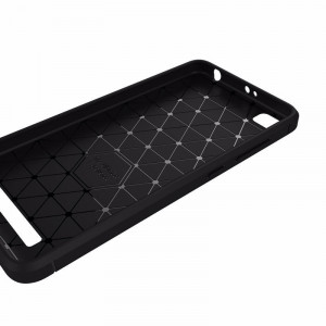 Силиконов гръб Carbon - Xiaomi Redmi 4A син - Img 5