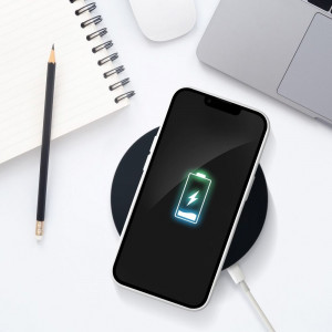 Силиконов гръб Card с портфейл за документи - iPhone 15 Pro бял - Img 6