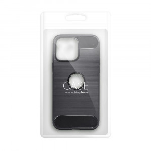 Силиконов гръб FORCELL Carbon - iPhone 12 Pro Max черен - Img 19