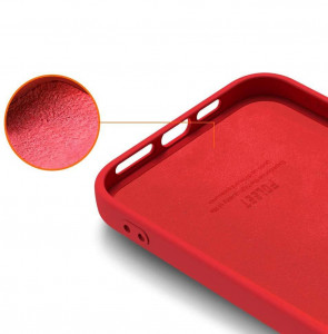 Силиконов гръб Soft Flexible Rubber - iPhone 13 Pro Max червен - Img 7