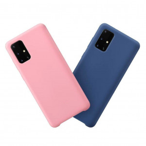 Силиконов гръб Soft Flexible Rubber - Samsung Galaxy A03s червен - Img 2